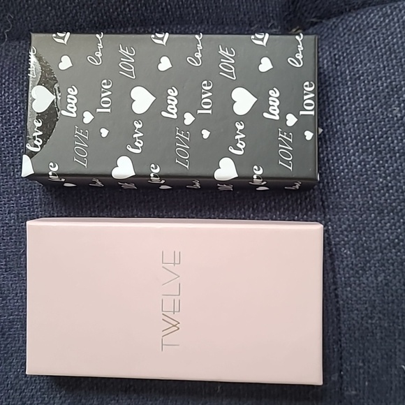 Twelve 14KT Gold Plated 16" Love Key Necklace 3" Extender Crystal Stud Earrings - Picture 5 of 9